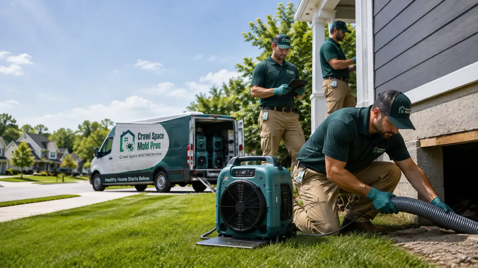 Crawl Space Mold Removal in Malone, WI